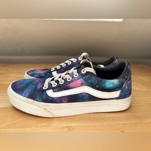 Vans Old Skool Galaxy Print Sneakers | Women's Sz 7